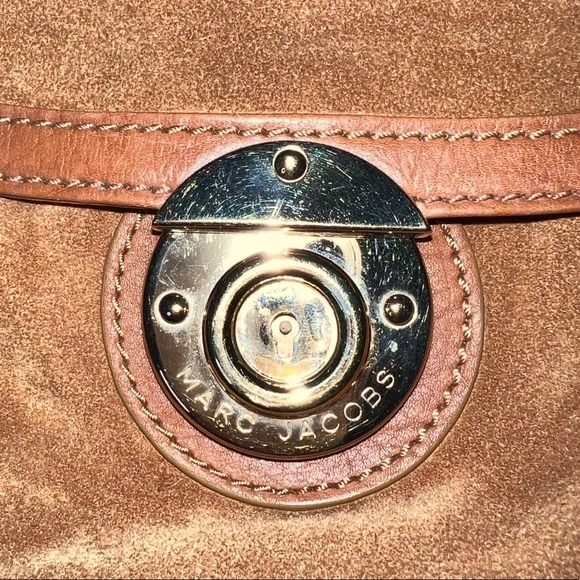 Marc Jacobs leather and suede bag - Picture 5 of 13